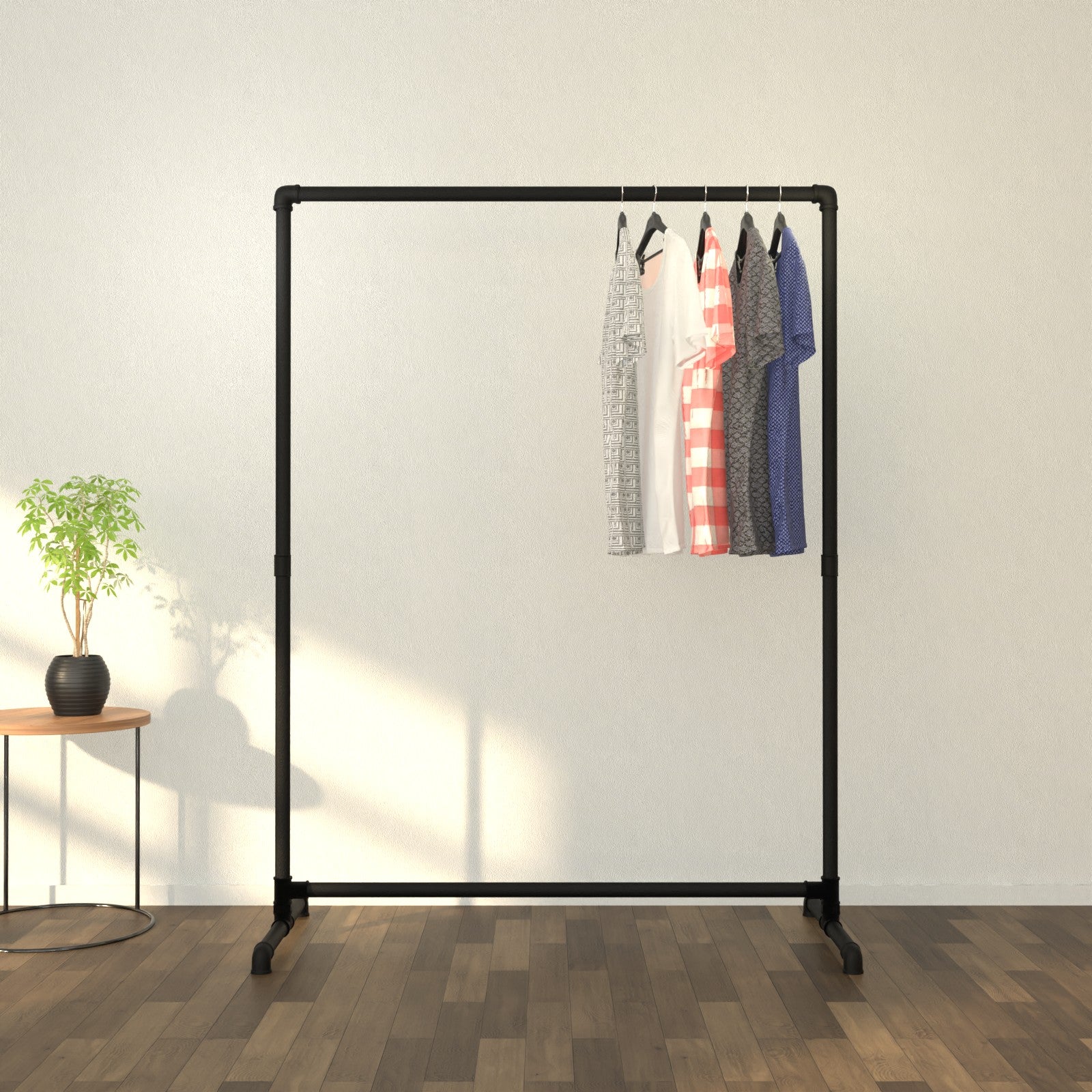 SoloStance Clothes Rack - Minimalist Free-Standing Rack Excellence ...
