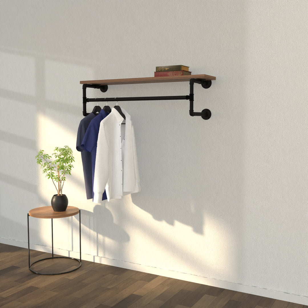 Wall Mounted Clothes Rack