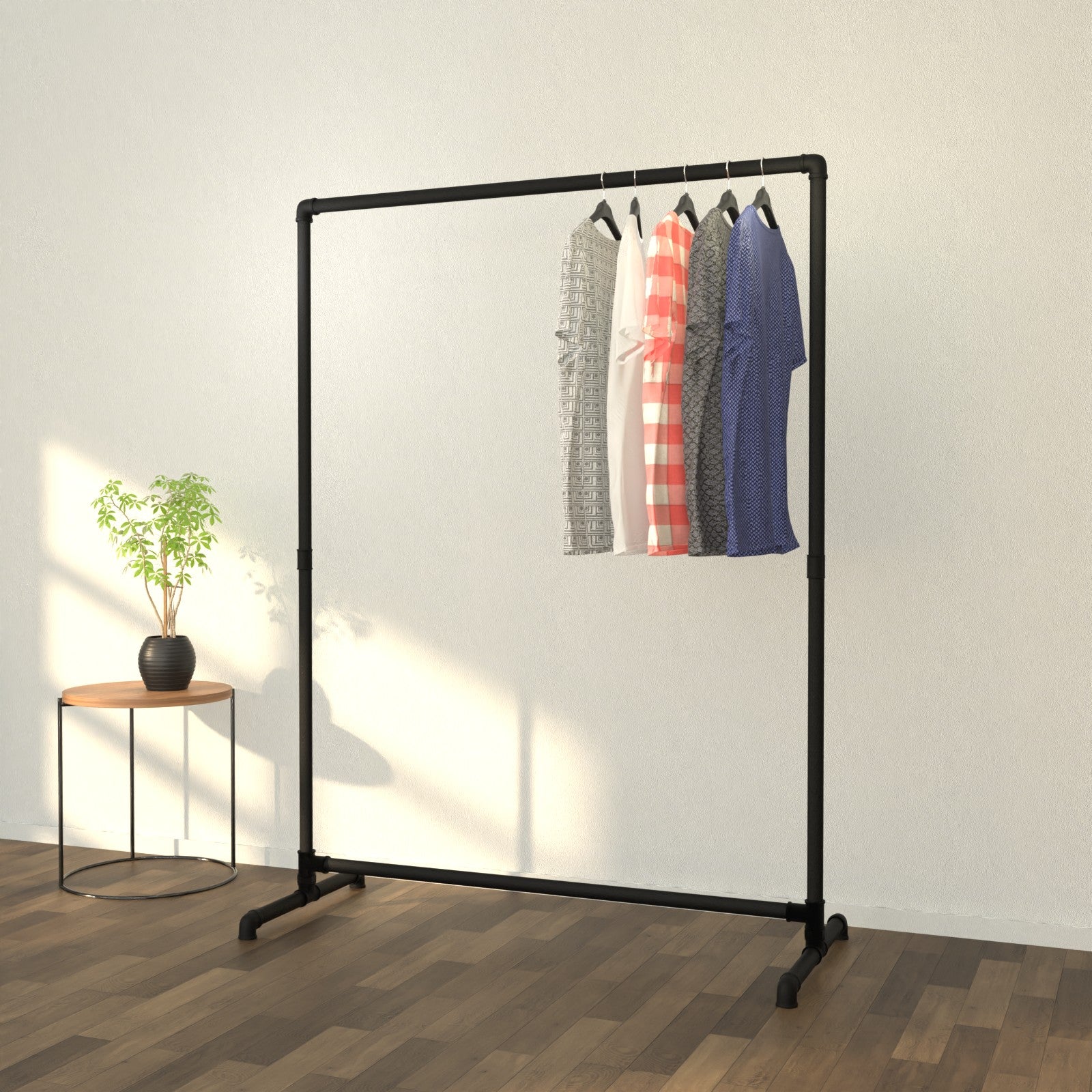 SoloStance Clothes Rack - Minimalist Free-Standing Rack Excellence ...
