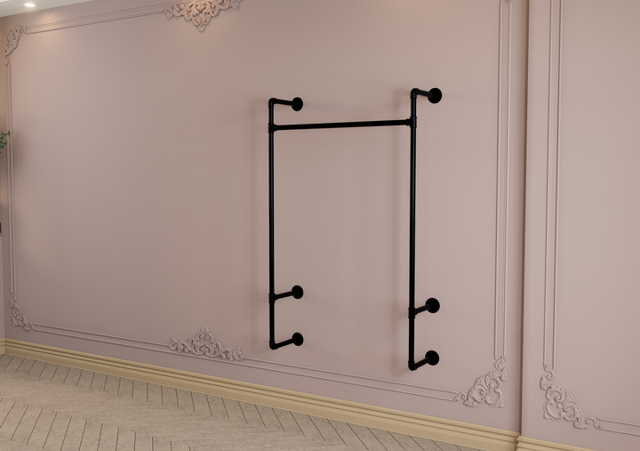 Wall Mounted Wardrobe Rack Frame (1082)