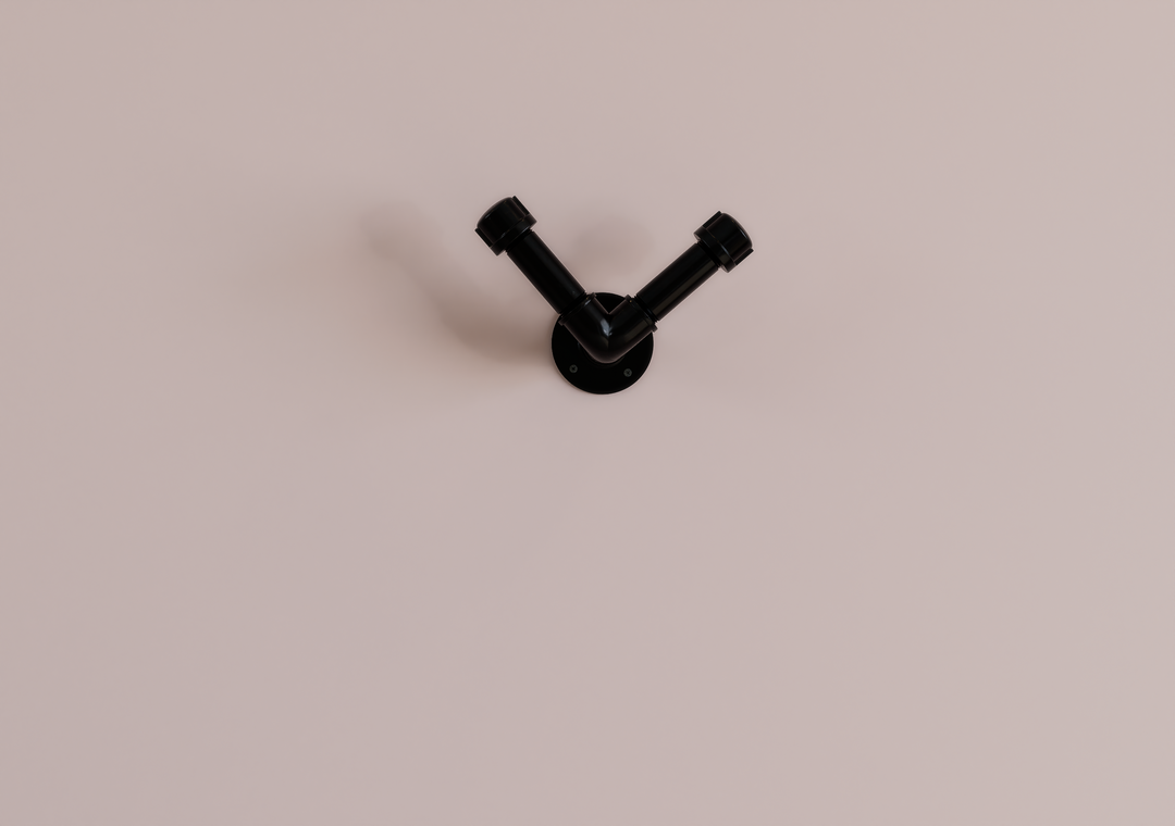 Industrial Pipe Wall Hook V-Shaped Metal Hook (D113)