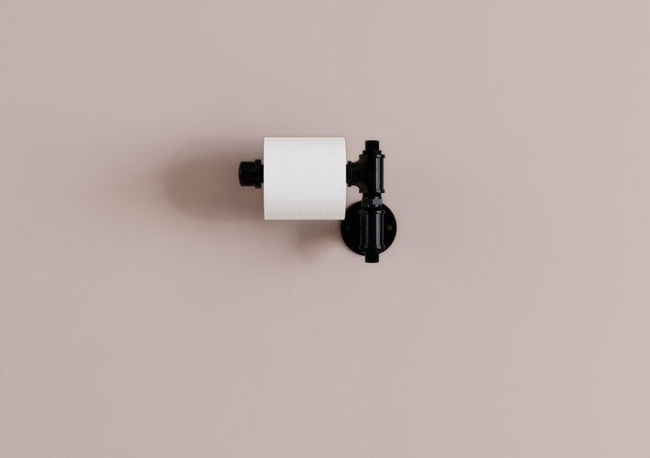 Industrial Single Pipe Toilet Paper Holder (D119)