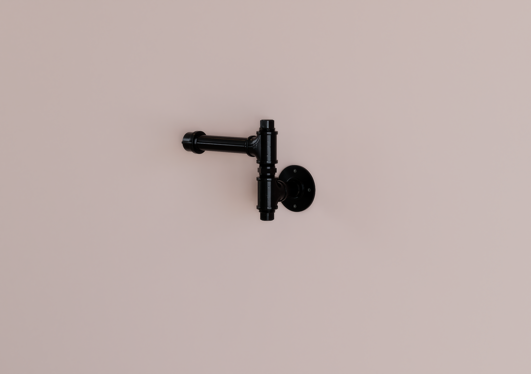 Industrial Single Pipe Toilet Paper Holder (D119)