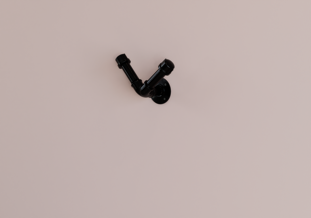 Industrial Pipe Wall Hook V-Shaped Metal Hook (D113)