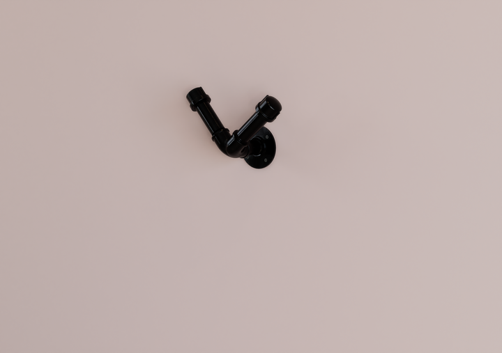 Industrial Pipe Wall Hook V-Shaped Metal Hook (D113)