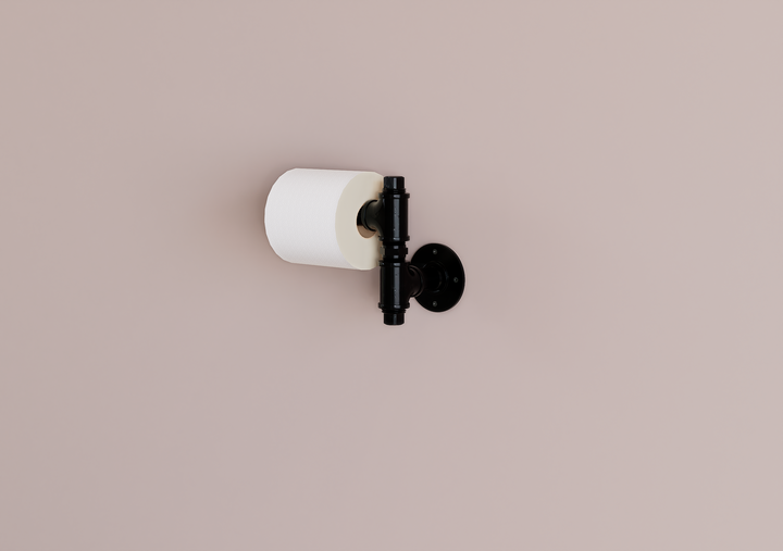 Industrial Single Pipe Toilet Paper Holder (D119)