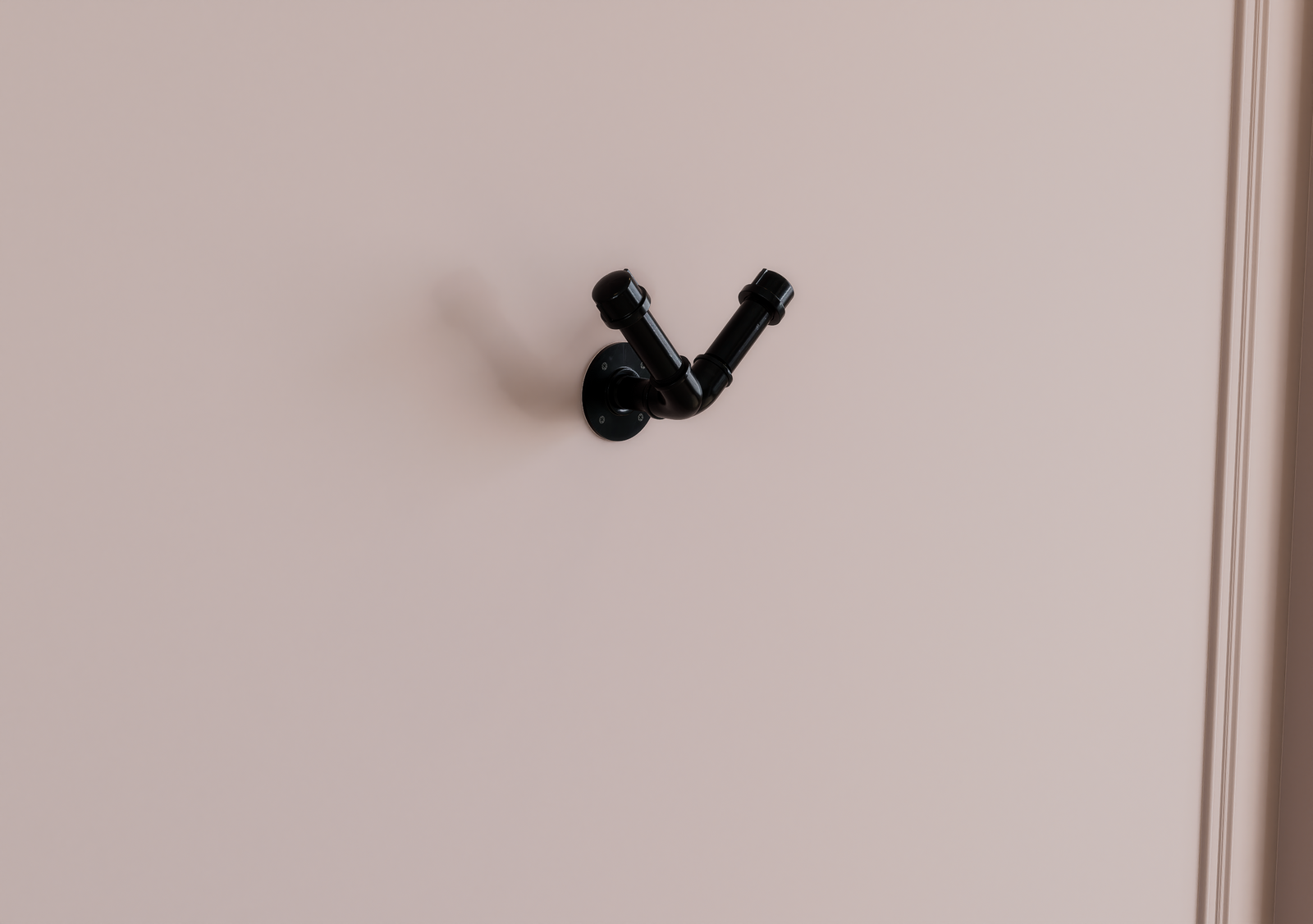 Industrial Pipe Wall Hook V-Shaped Metal Hook (D113)
