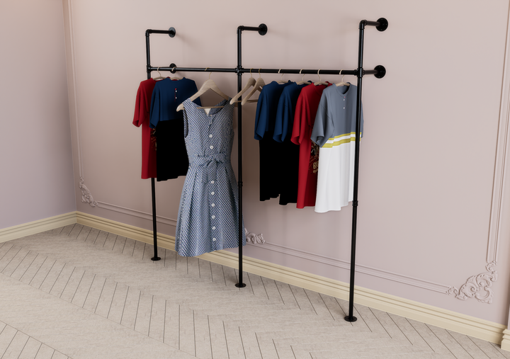 Reinforced Dual Clothes Rack (D131)