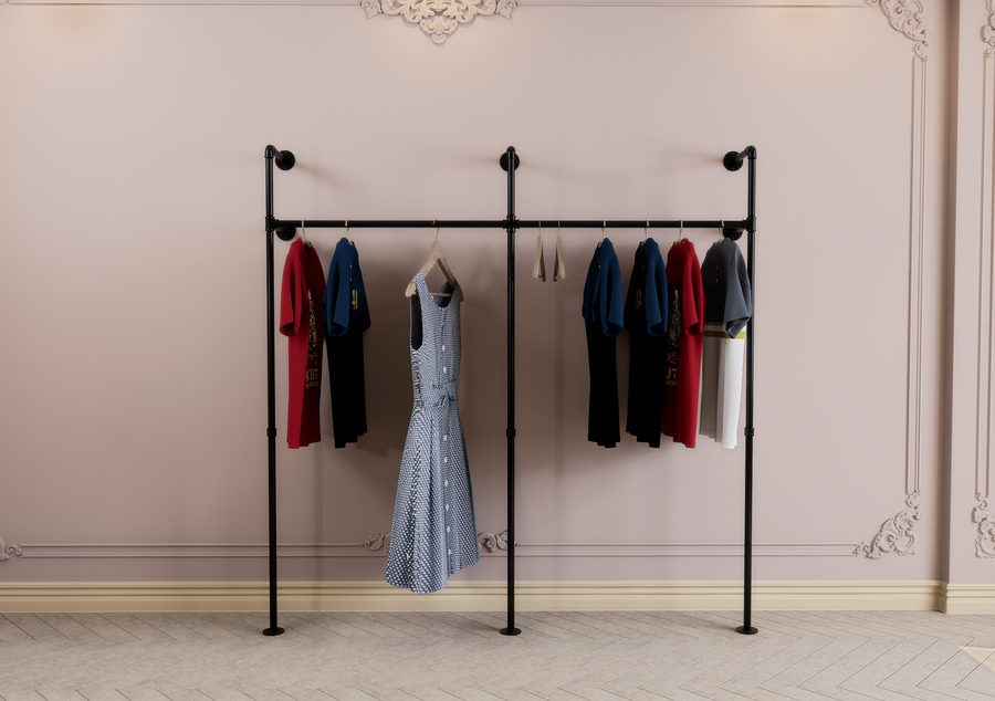 Reinforced Dual Clothes Rack (D131)