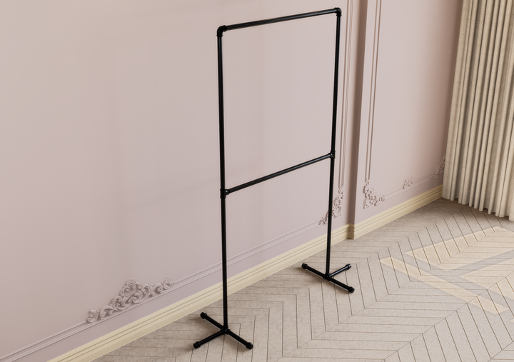 Vertical Double-Tier Clothes Rack (D126)