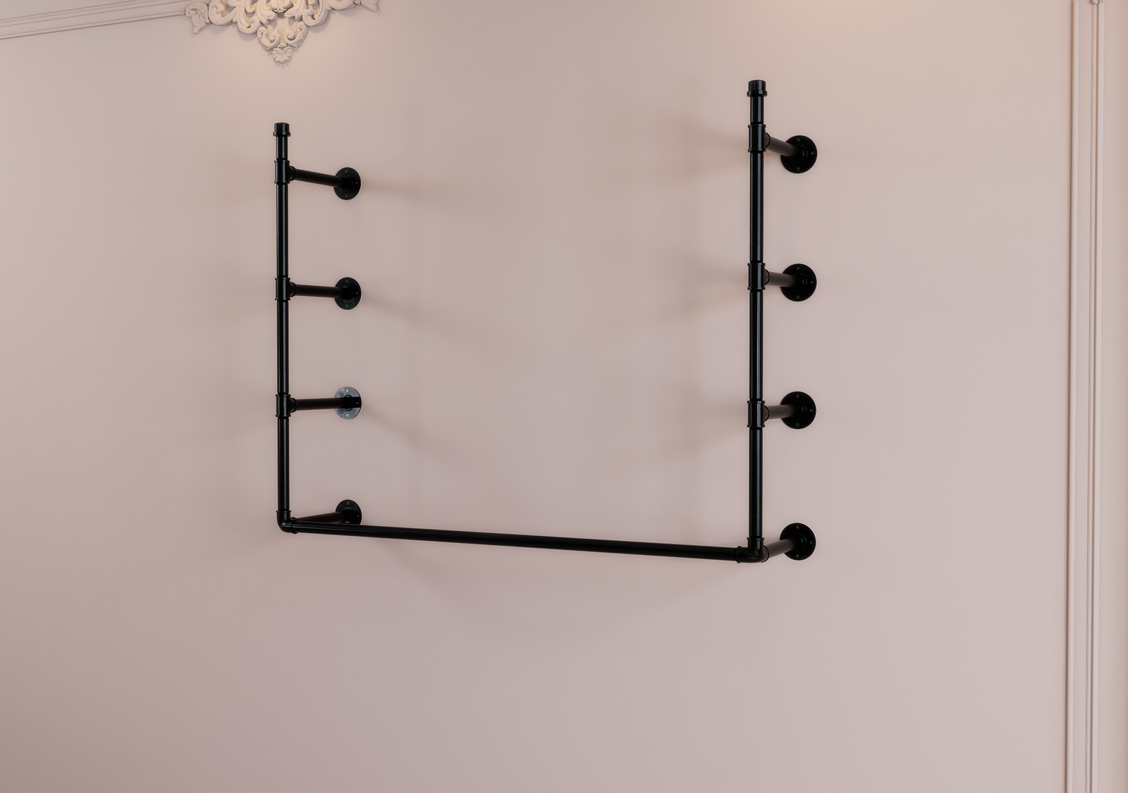 Minimalist Quad Shelf Bracket (D133)