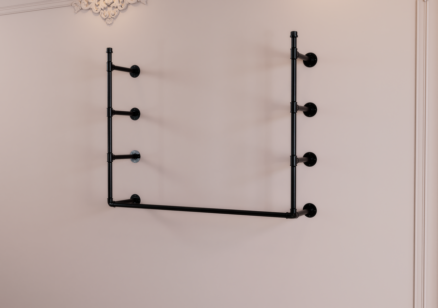 Minimalist Quad Shelf Bracket (D133)