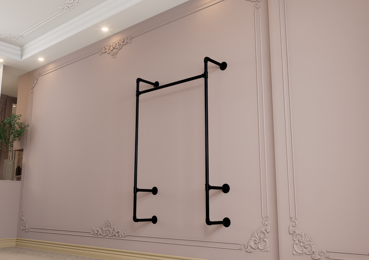 Wall Mounted Wardrobe Rack Frame (1082)