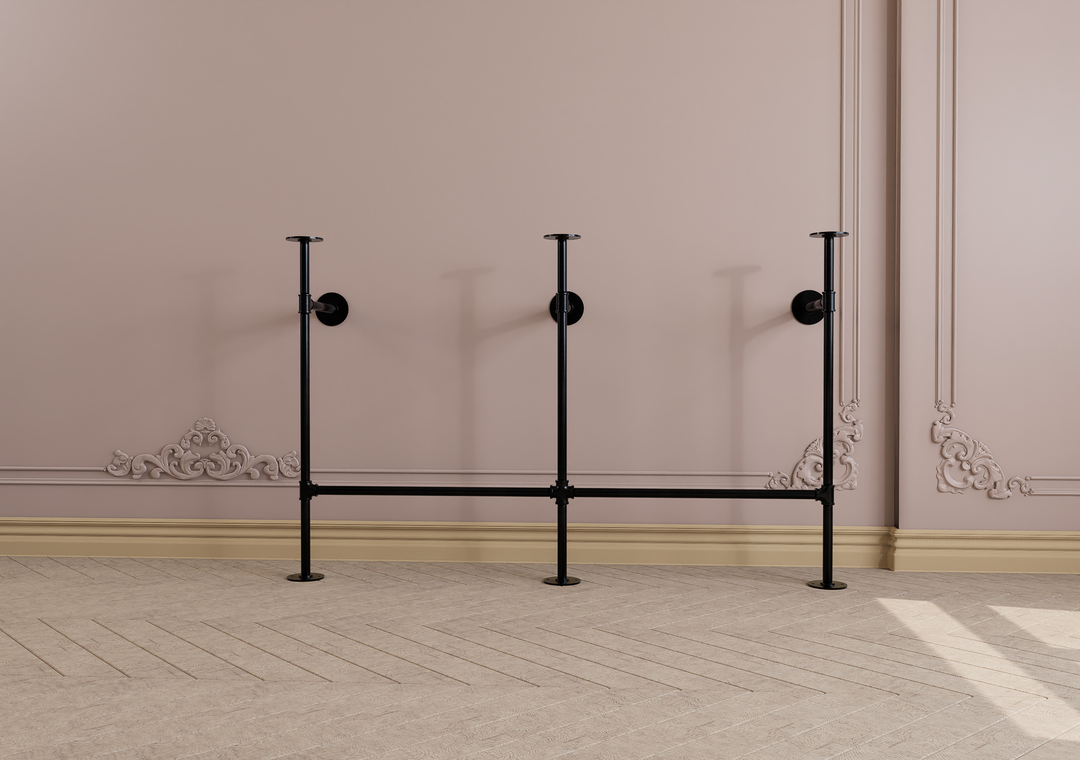 Slim Wall and Floor Mounted Hallway Table (329)