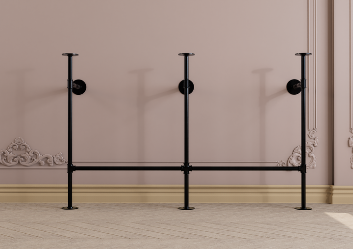 Slim Wall and Floor Mounted Hallway Table (329)