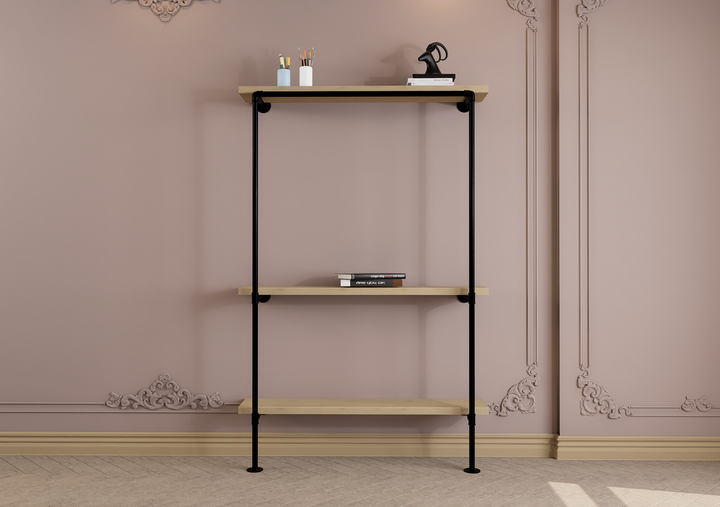 Wide Triple Tier Floor and Wall Mounted Rack (3740)