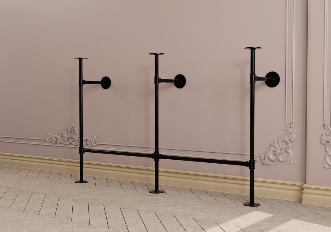 Slim Wall and Floor Mounted Hallway Table (329)