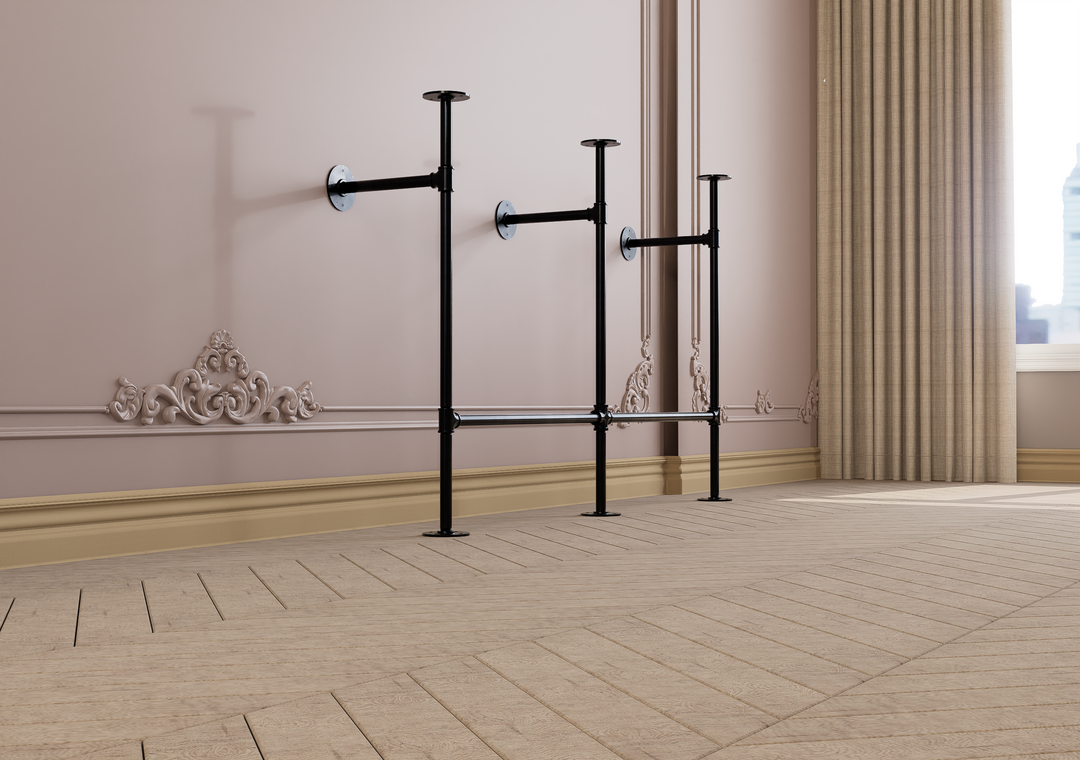 Slim Wall and Floor Mounted Hallway Table (329)