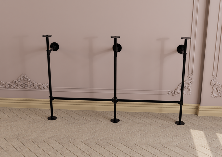 Slim Wall and Floor Mounted Hallway Table (329)