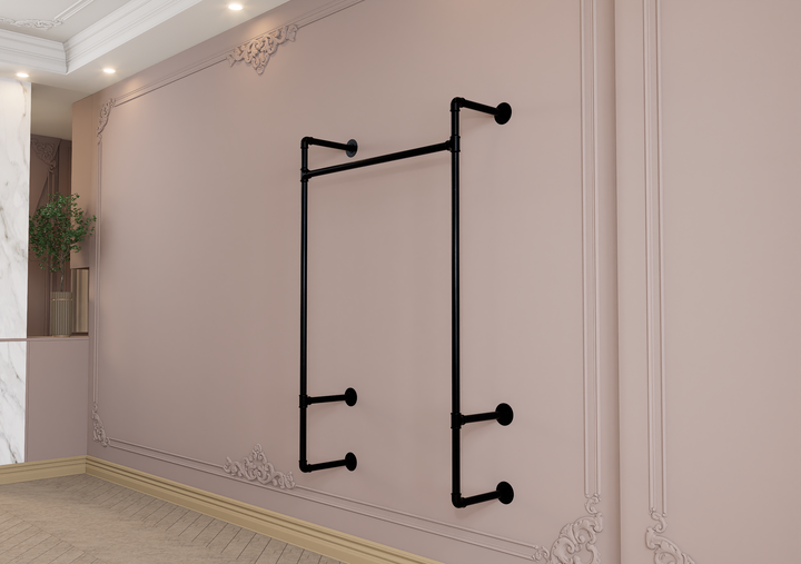 Wall Mounted Wardrobe Rack Frame (1082)