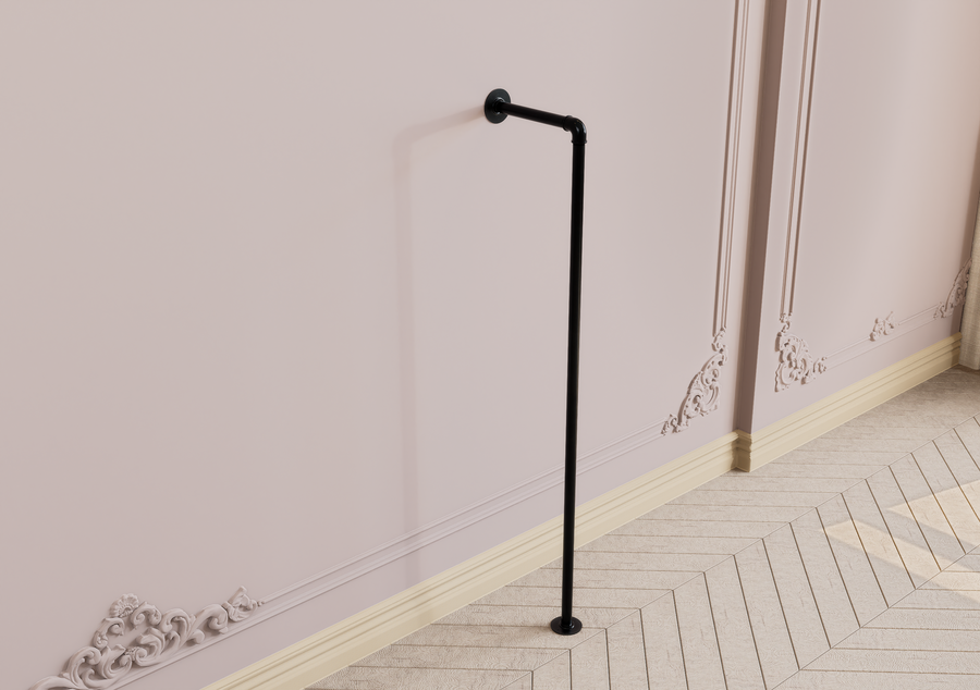 Vertical Floor & Wall Clothes Rack (D4)