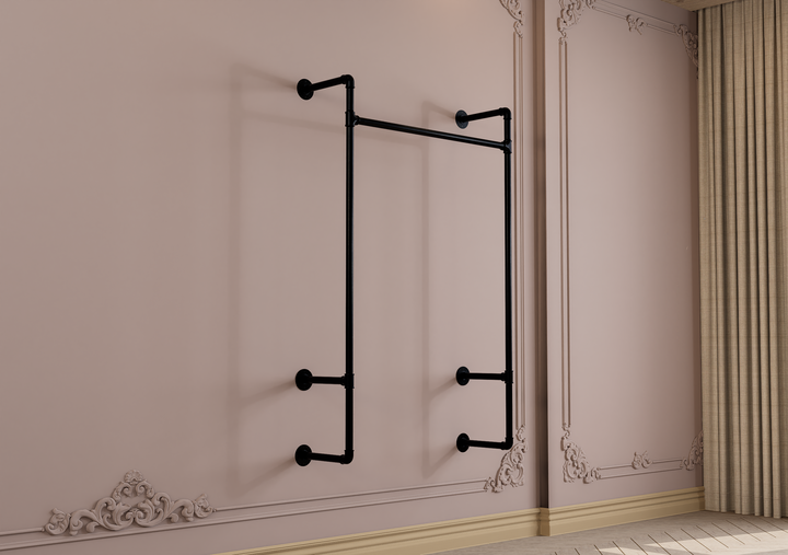 Wall Mounted Wardrobe Rack Frame (1082)