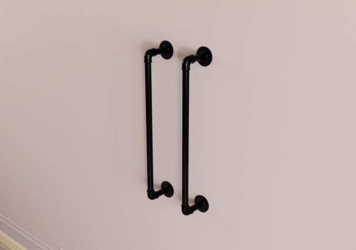 Industrial Wall Mounted Towel Rack (D7)