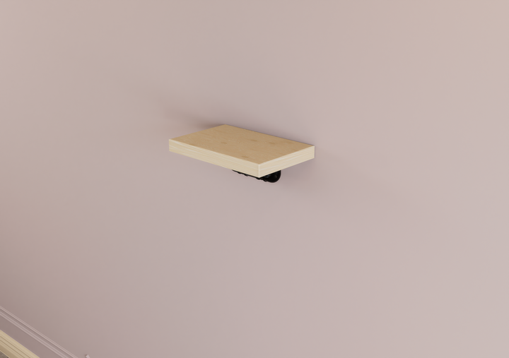 Compact Pipe Shelf Bracket (D137)