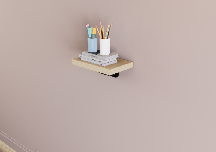 Compact Pipe Shelf Bracket (D137)