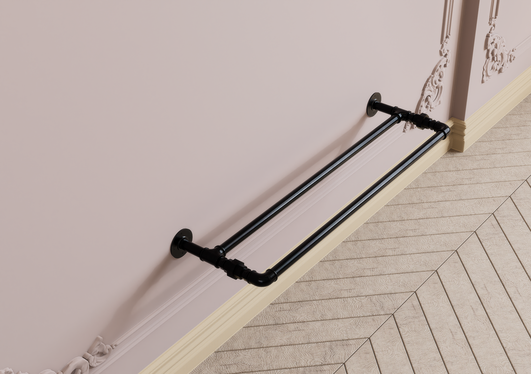 Wall Mounted Industrial Shoe Rack (D8)