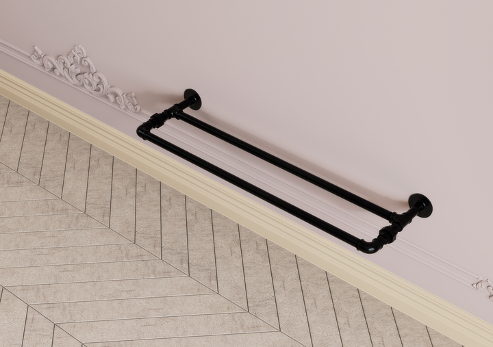 Wall Mounted Industrial Shoe Rack (D8)