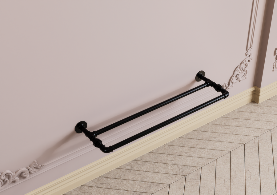 Wall Mounted Industrial Shoe Rack (D8)