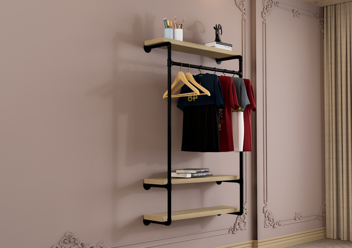 Wall Mounted Wardrobe Rack Frame (1082)