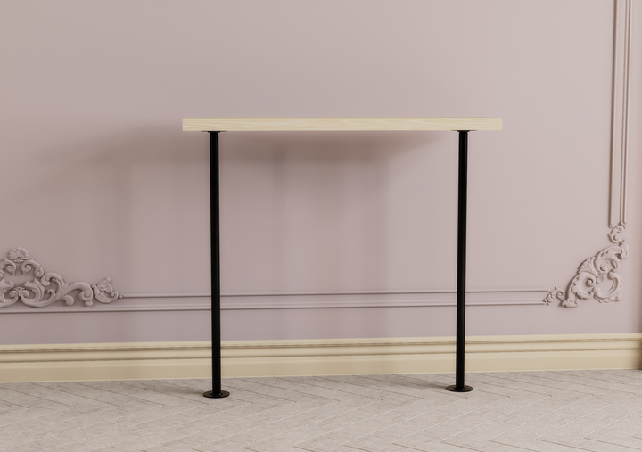Industrial Black Pipe Table Legs (D47)