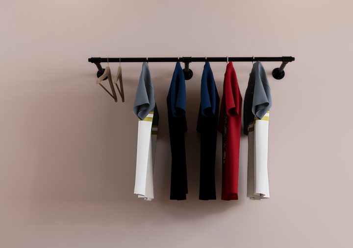 Triple Support Hanging Rail (D87)