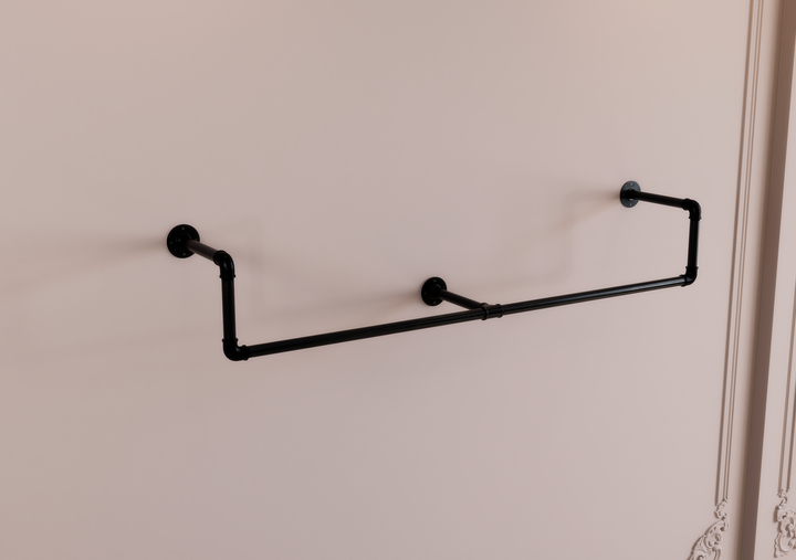 Heavy Duty Hanging Bar with Center Support (D94)