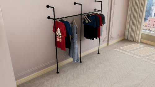 Reinforced Dual Clothes Rack (D131)