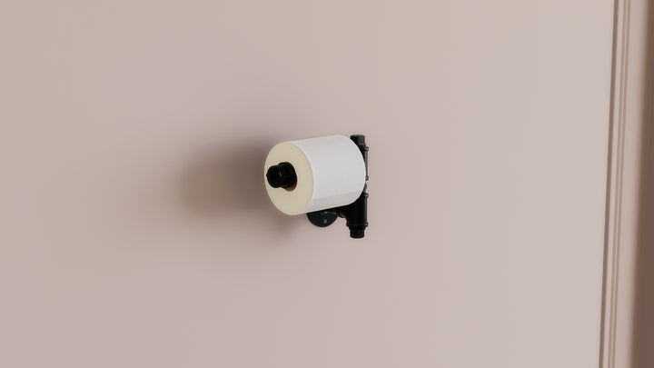 Industrial Pipe Single Toilet Paper Holder (D38)