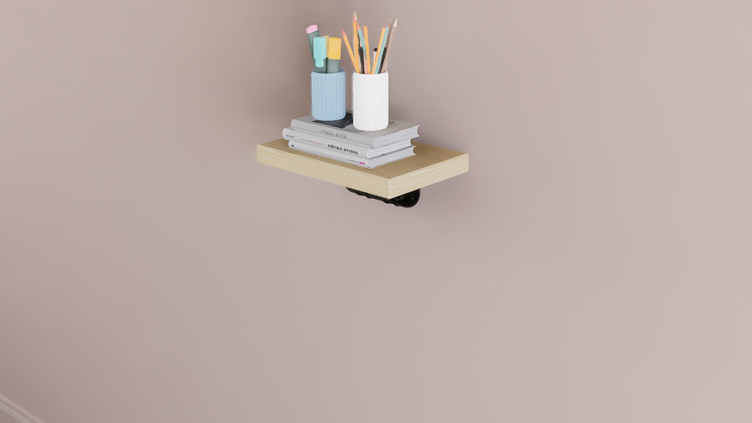 Compact Pipe Shelf Bracket (D137)