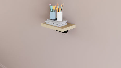 Compact Pipe Shelf Bracket (D137)