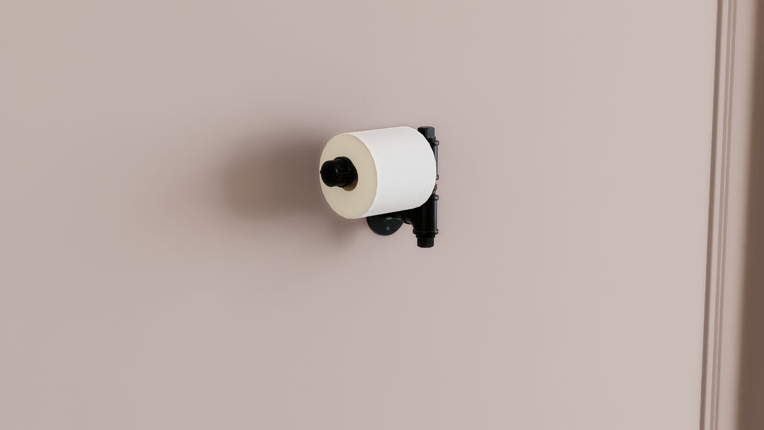 Industrial Single Pipe Toilet Paper Holder (D119)