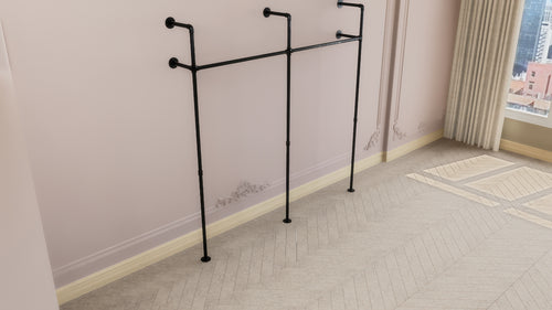 Reinforced Dual Clothes Rack (D131)